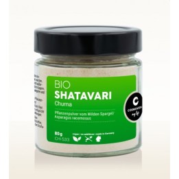 EKO Shatavari Churna 80g Cosmoveda (nowe szklane opakowanie)