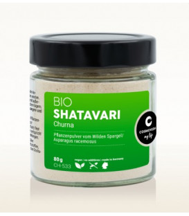 EKO Shatavari Churna 80g Cosmoveda (nowe szklane opakowanie)