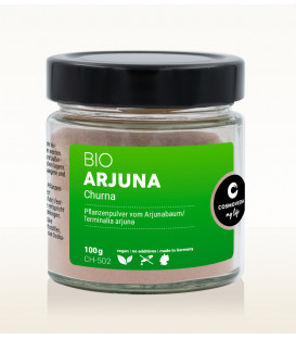 EKO Arjuna Churna 100g Cosmoveda (nowe szklane opakowanie)