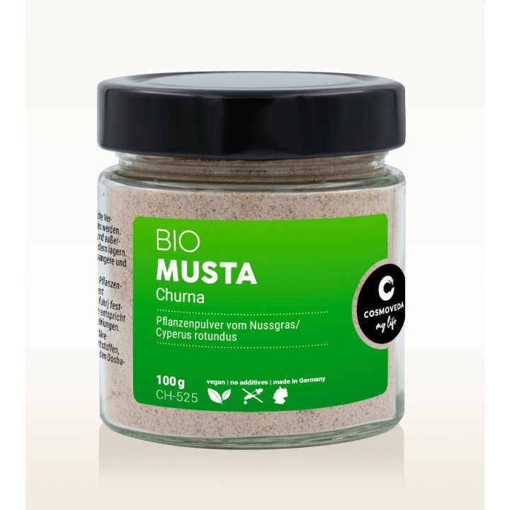 BIO Musta Churna (Cyperus rotundus) 100g Cosmoveda