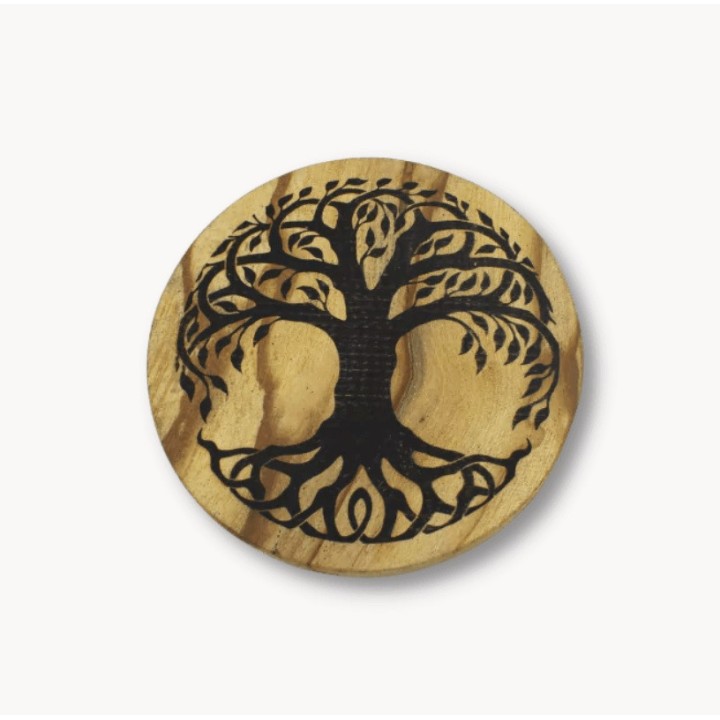 Palo Santo Charging Plate Round