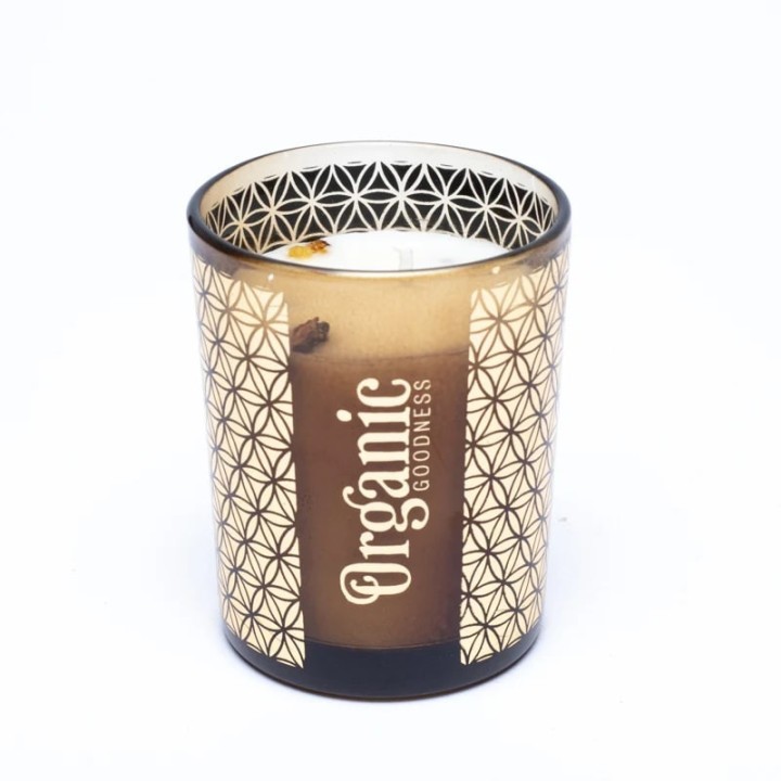 Świeca zapachowa Frankincense & Myrrh 200g Organic Goodness