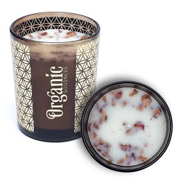 Świeca zapachowa Rose & Geranium 200g Organic Goodness