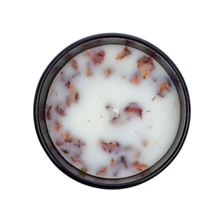 Świeca zapachowa Rose & Geranium 200g Organic Goodness