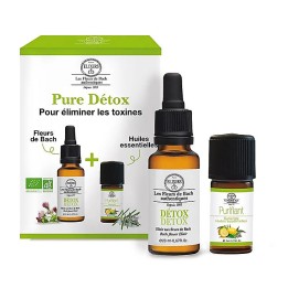 Zestaw oczyszczający dr Bacha - Czysty detokst Pure detox, 20 ml Elixir, 5 ml olejek eteryczny, Bach