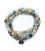 Mala amazon stone elastic with ohm -- 0.8 cm