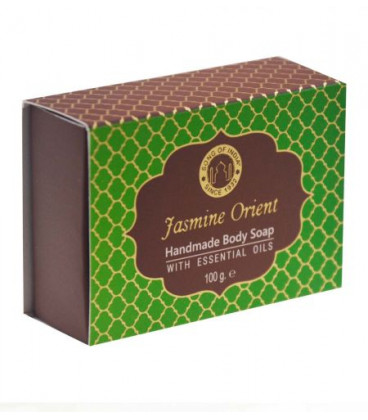 100 g. Luxurious Ayurveda Handmade Glycerin Soap with LVSOI100 Jasmine Orient
