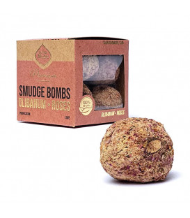Bomby snużące premium Olibanum & Róża 8 sztuk 65g Sagrada Madre