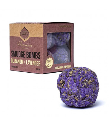 Sagrada Madre Premium Smudge Bomb Olibanum & Lavender -- ±65g