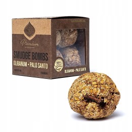 Bomby snużące premium Olibanum & Palo Santo 8 sztuk 65g Sagrada Madre