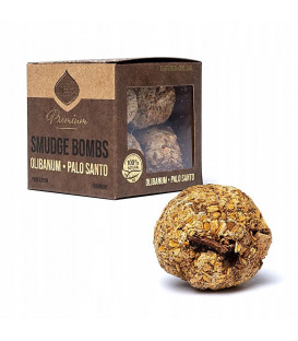 Bomby snużące premium Olibanum & Palo Santo 8 sztuk 65g Sagrada Madre