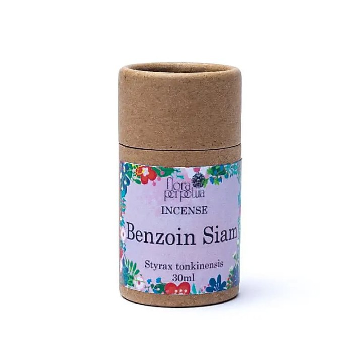 Żywica Benzoesowa Syjamska kadzidło żywiczne (szklana buteleczka z korkiem) 19 g 30 ml Flora Perpetua