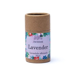 Lawenda (Lavandula officinalis) kadzidło ziołowe (szklana buteleczka z korkiem) 4g 30 ml Flora Perpetua