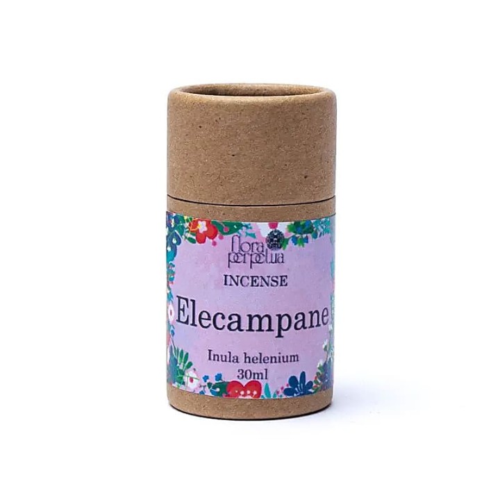 Oman (Inula helenium) kadzidło ziołowe (szklana buteleczka z korkiem) 14g 30 ml Flora Perpetua