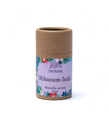 Olibanum India (Boswellia serrata) kadzidło żywiczne 18g 30 ml Flora Perpetua