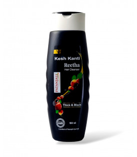Wzmacniający Szampon Ajurwedyjski REETHA 200ml PATANJALI dla włosów przetluszczających się