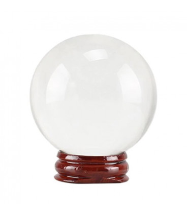Feng shui rock crystal sphere 4 cm