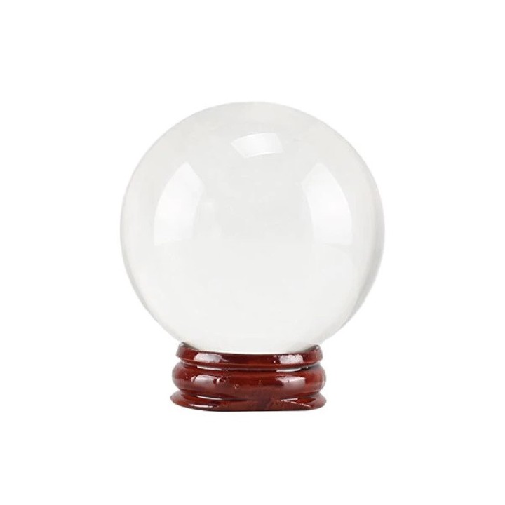 Feng shui rock crystal sphere 4 cm