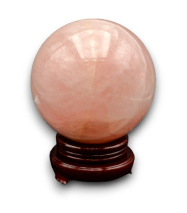 Feng shui rose quartz sphere 5 cm