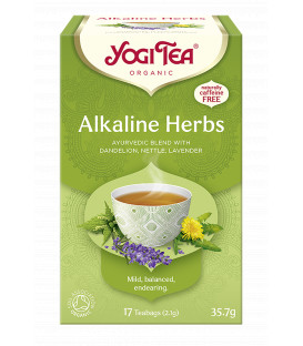 ALKALINE HERBS Zioła alkaliczne BIO YOGI TEA 17x1,8 g
