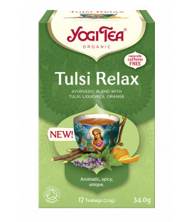 TULSI RELAX YOGI TEA 17x2,0 g