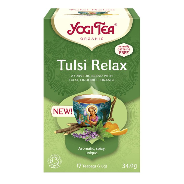 TULSI RELAX YOGI TEA 17x2,0 g