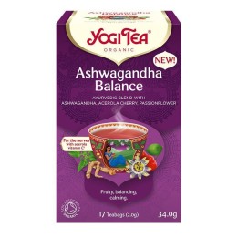 ASHWAGANDHA BALANCE Równow.z Ash. BIO YOGI TEA 17x2,0 g