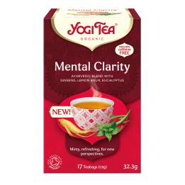 MENTAL CLARITY Jasność umysłu BIO YOGI TEA 17x1,9 g