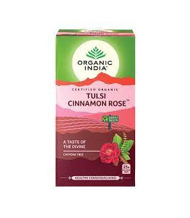 Tulsi Cinnamon Rose 25 Tea Bags