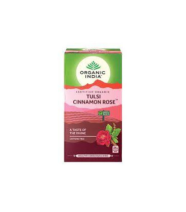Tulsi Cinnamon Rose 25 Tea Bags