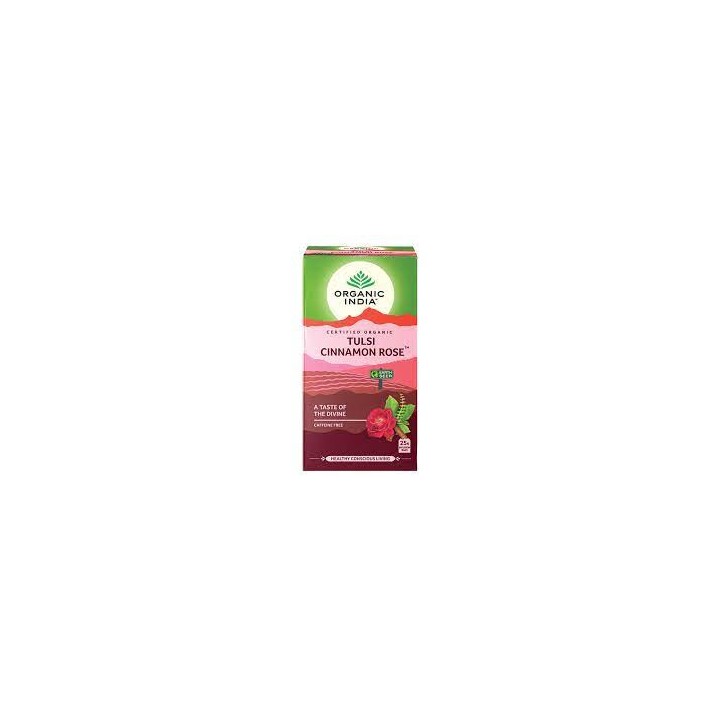 Tulsi Cinnamon Rose 25 Tea Bags