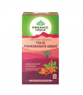 Tulsi Pomegranate Green 25 Tea Bags