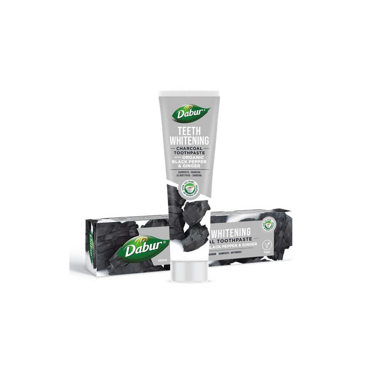 Pasta do zębów z Węglem Aktywnym CHARCOAL ORGANIC 100g Dabur