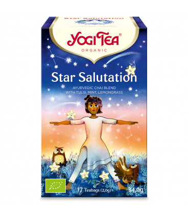 Organiczna herbata Star Salutation, 17 torebek YOGI TEA