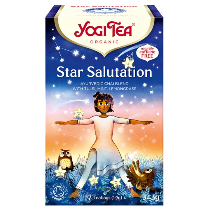 Organiczna herbata Star Salutation, 17 torebek YOGI TEA