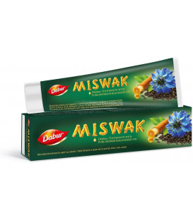 Ziołowa pasta do zębów z czystym Miswak i Olejem z Czarnuszki 100ml Dabur