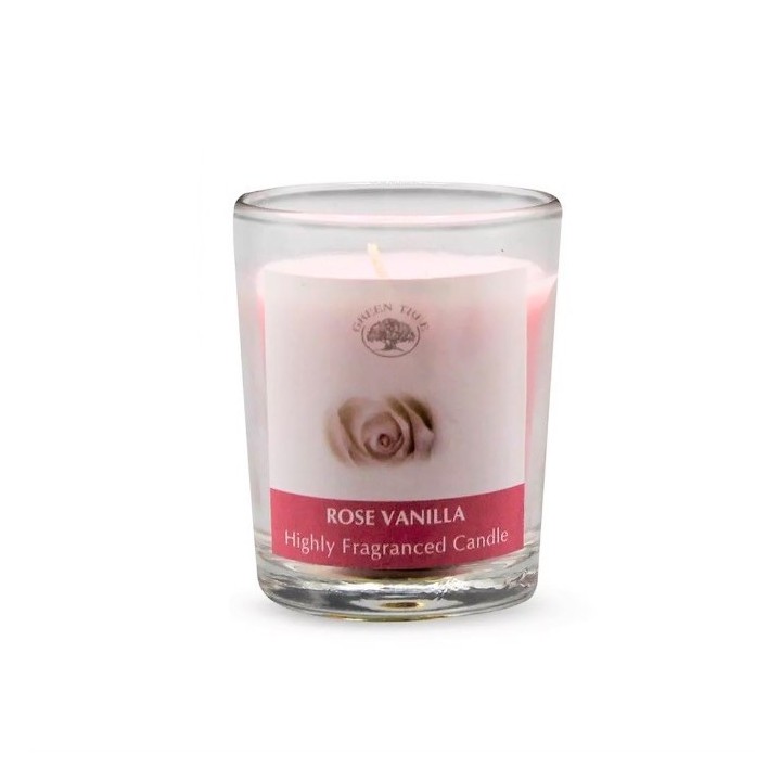 Świeca wotywna Rose Vanilla 55g Green Tree