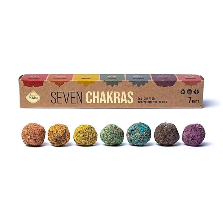 Sagrada Madre - 7 Chakra Defumination Bombs