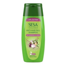 Szampon ANTI HAIR-FALL SHAMPOO z Cebulą i Bhringaraj (GREEN) 200ml SESA