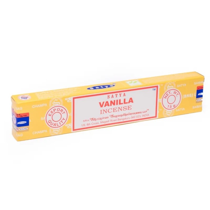Kadzidła Waniliowe Vanilla 15g Satya