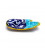 Incense burner offering hands blue ±10x5.5 cm ±50 g