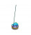 Incense burner offering hands blue ±10x5.5 cm ±50 g
