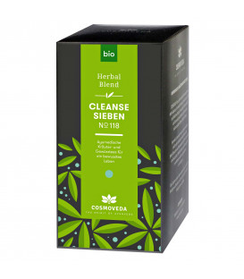 Herbata Cleanse 7 nr 118 organiczna, 25 torebek Cosmoveda
