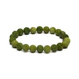Mala/bracelet Xinyi jade elastic -- 0.8cm