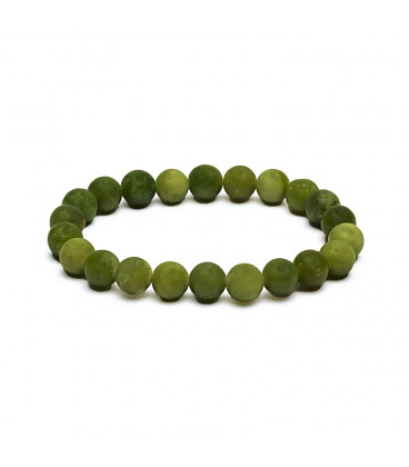 Mala/bracelet Xinyi jade elastic -- 0.8cm