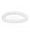 Bracelet iris rock crystal -- 0.8 cm