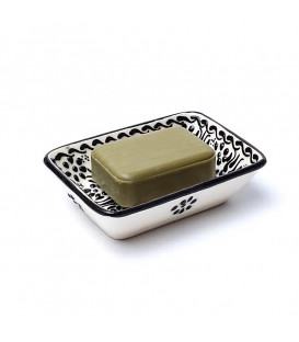 Mydelniczka ręcznie robiona - Trzy kolorowa rozmiar - 13x9x3.5cm waga 195g