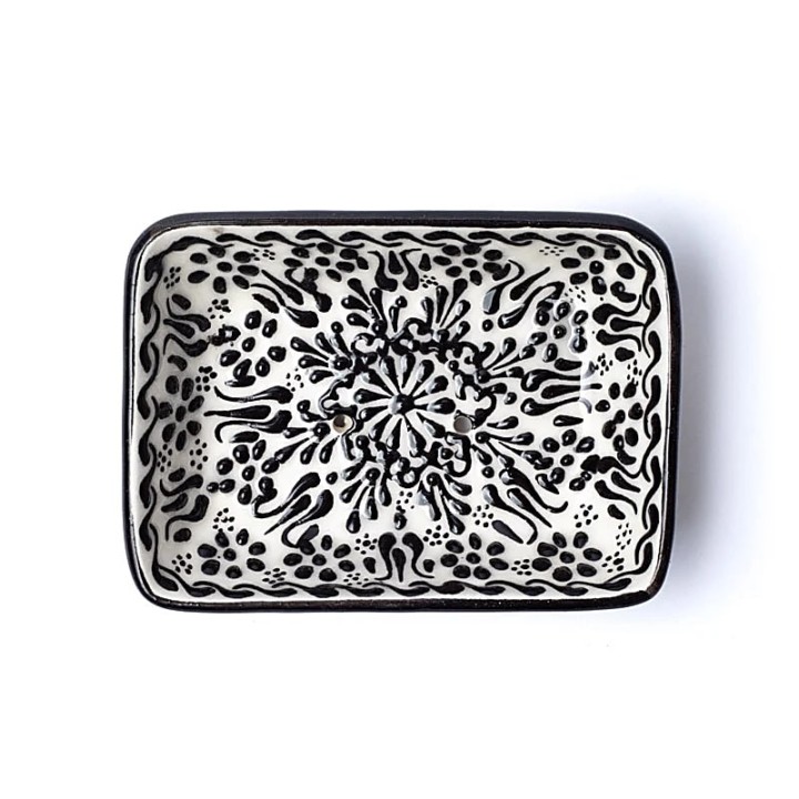 Mydelniczka ręcznie robiona - Trzy kolorowa rozmiar - 13x9x3.5cm waga 195g