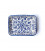 Soap holder handmade blue 13x9x3.5cm 195g