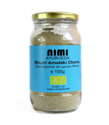 Bhumi Amalaki - Chanca Piedra w proszku BIO Churna 100 g Nimi